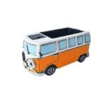 FURGONETA NARANJA C/ LUZ SOLAR