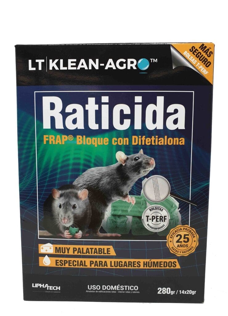 Raticida Klean Agro Bloque