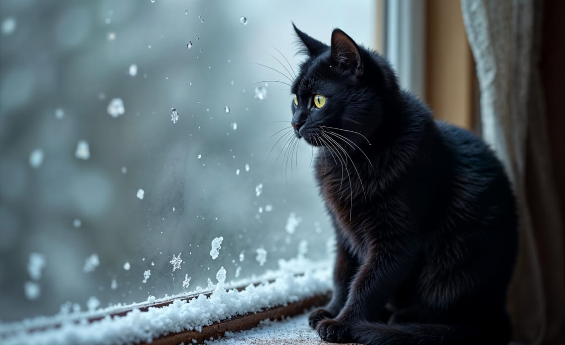 Cómo estimular a tu gato en invierno