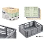 CAJA PLEGABLE VERDE 30X40X3 CM - Imagen 2