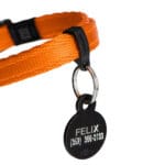 COLLAR MEMOPET GATO ID NARANJA - Imagen 2