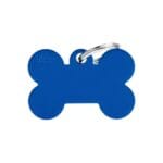 CHAPA HUESO XL AZUL ALUMINIO