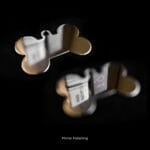 CHAPA HUESO XL BRONCE CROMADO - Imagen 5