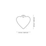 CHAPA CORAZON S ARCOIRIS - Imagen 3