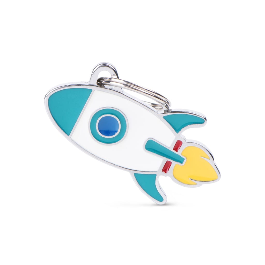 placa-razzo CHAPA COHETE CHARMS - Imagen 1