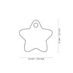 CHAPA ESTRELLA GR. AMARILLA - Imagen 3