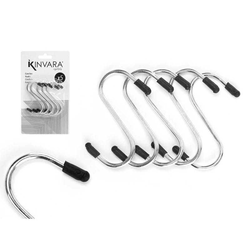 set-5-ganchos-metalicos-pequenos SET 7 GANCHOS METALICOS 2X10X18 - Imagen 1