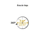 ASPERSOR 3 BRAZOS 7 METROS - Imagen 4