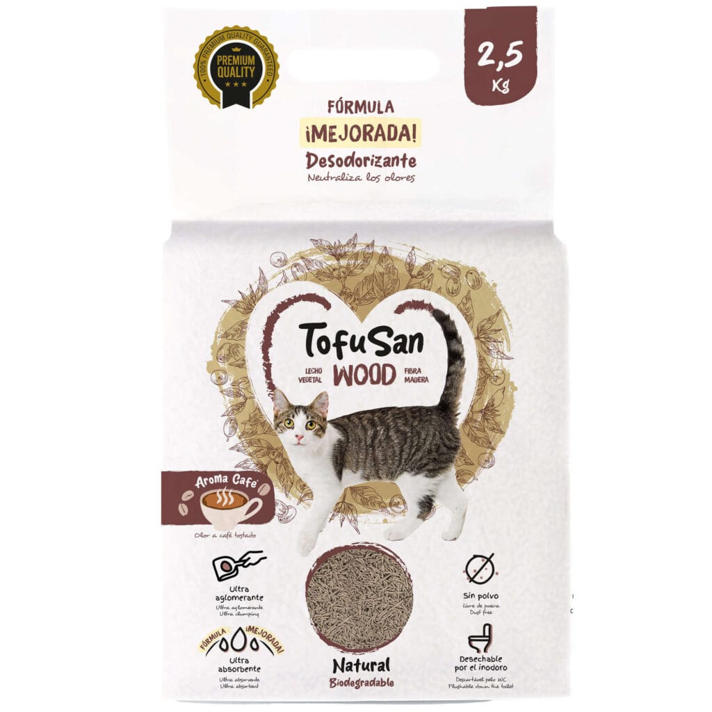 TOFUSAN WOOD LECHO VEGETAL 7 L